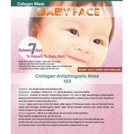 BABY FACE Collagen Antiphlogistic Mask 治療敏感補濕骨膠原面膜